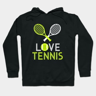 Love tennis Hoodie